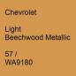 Preview: Chevrolet, Light Beechwood Metallic, 57 / WA9180.